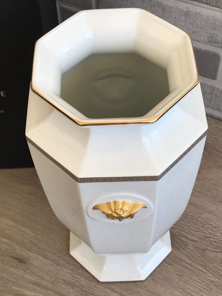 Rosenthal Versace Ikarus Medusa Gorgona Vase 36 cm / 14.1 in New